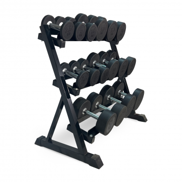 Стойка для гексагональных гантелей UNIX Fit DumRack Hexagon PRO (300 кг) - 2