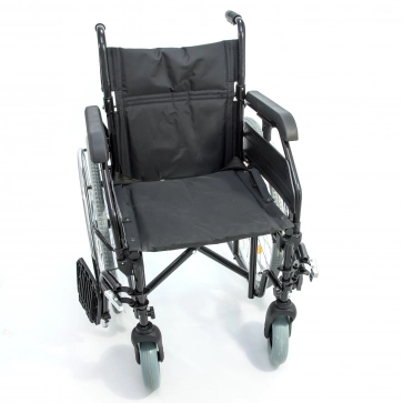 Кресло-коляска механическая FS908AQ (пневматические колеса), 48 см - 2