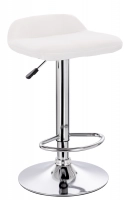 Стул барный Everprof Form Экокожа Белый